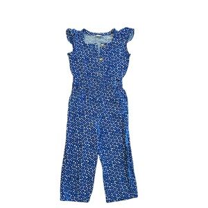 Crewcuts JCrew Blue Floral Jumpsuit